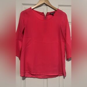 Express top, size XS coral pink